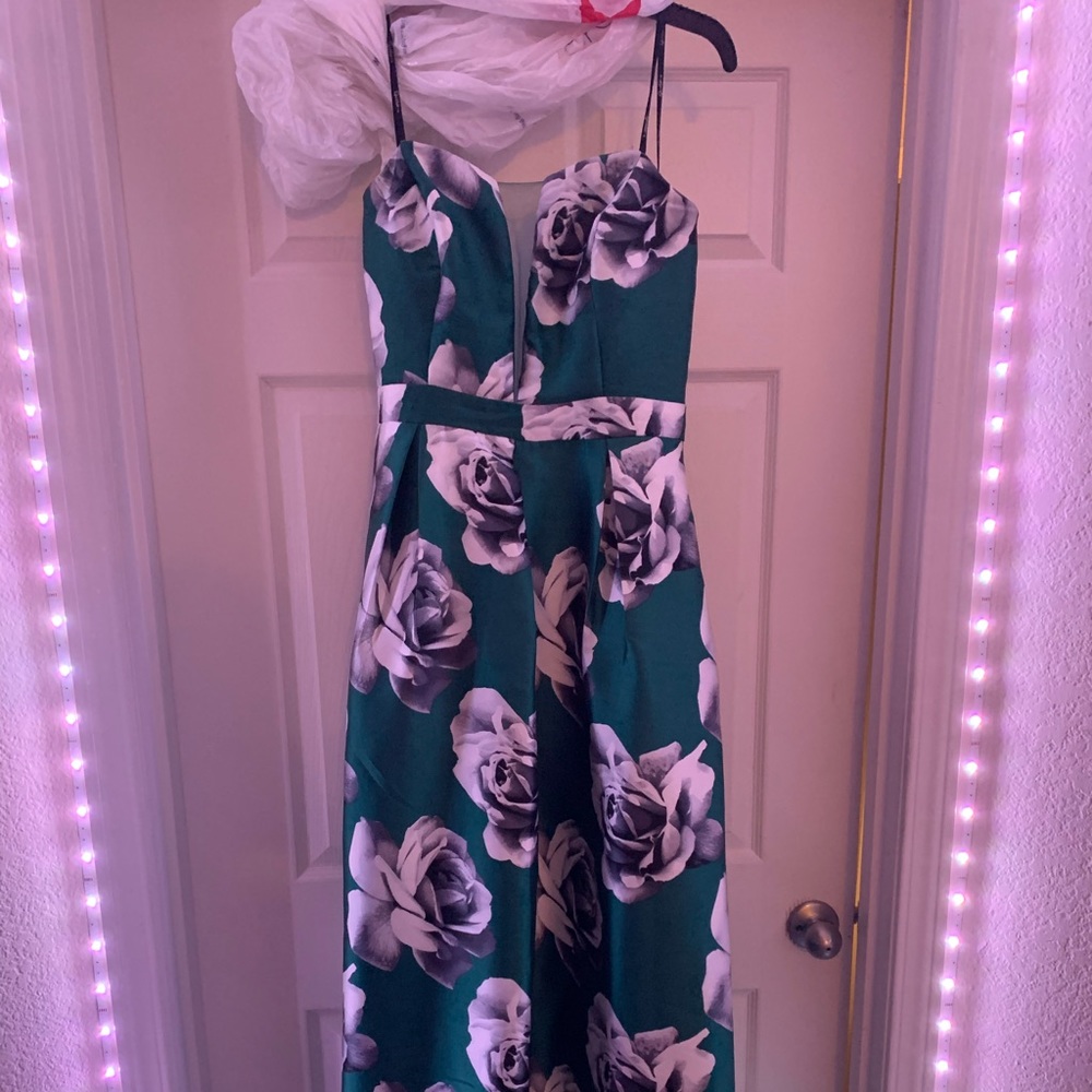 Macy’s strapless prom dress